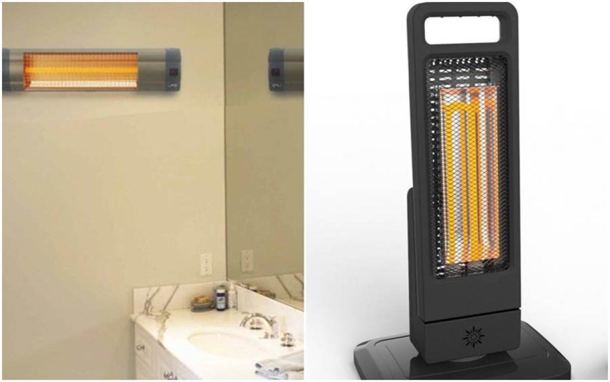 Инфрачервена печка за баня