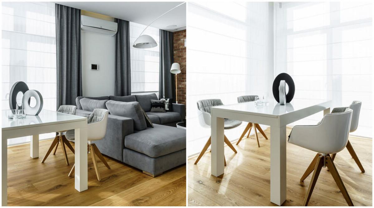 Бялото се настанява удобно в трапезарията