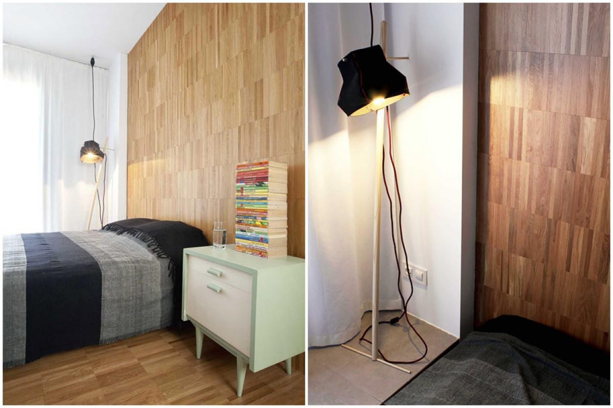 Спалнята е в перфектен синхрон с останалата част от интериора