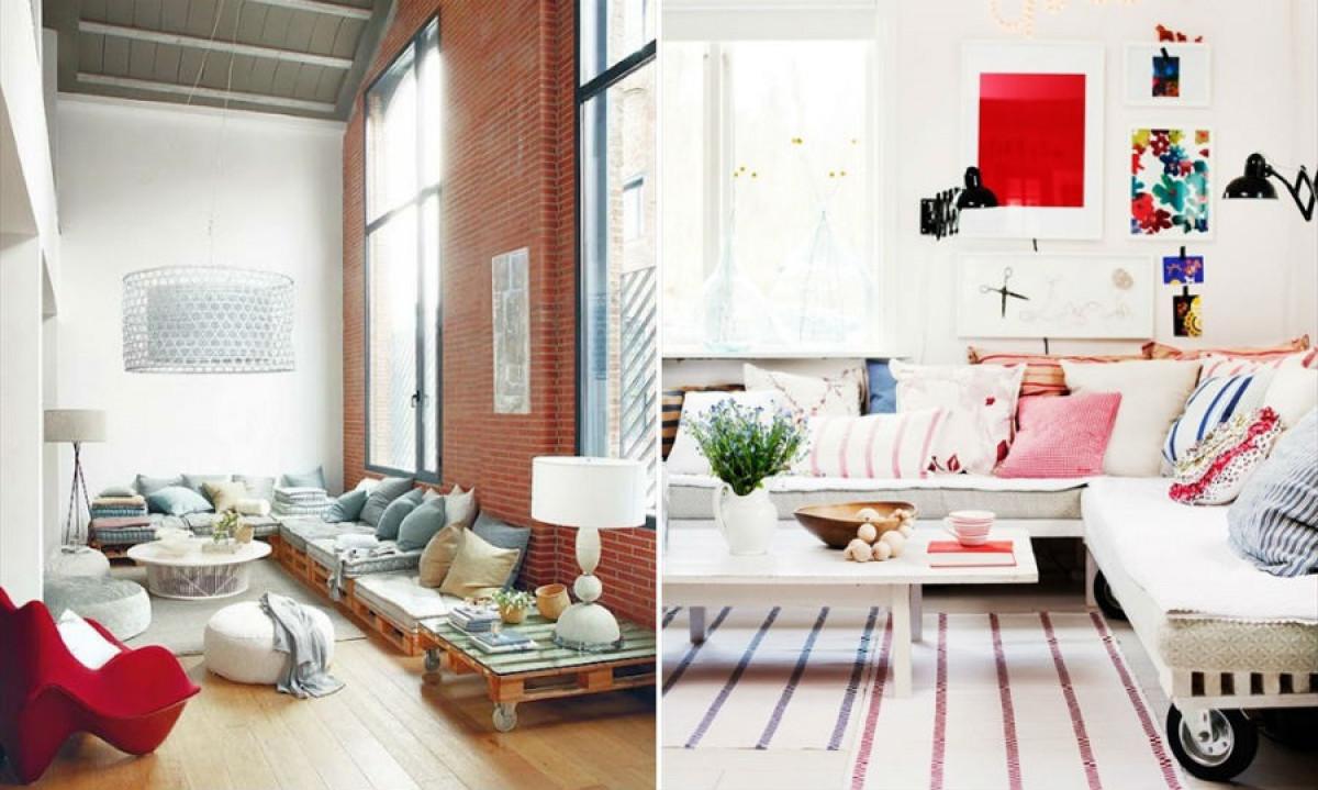 Да си направим диван от палети. Толкова е лесно!