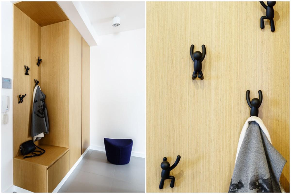 Оригиналното антре представлява плавен преход към останалите помещения