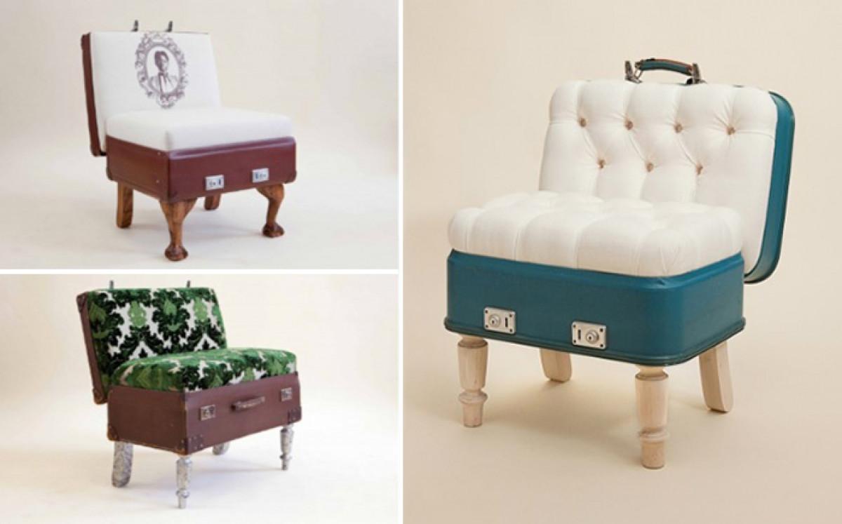 10 начина да използваме стария куфар в интериора