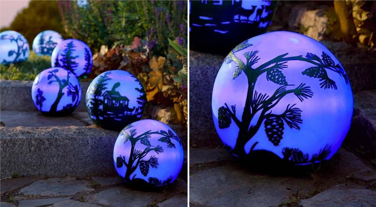 Градински лампи, които предсказват бъдещето