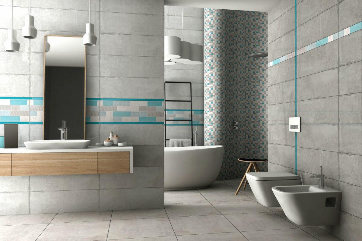 Съобразете размера и формата на плочките с големината на помещението