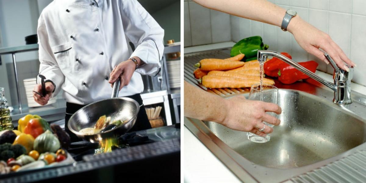 Не използвайте вода за охлаждане и размразяване