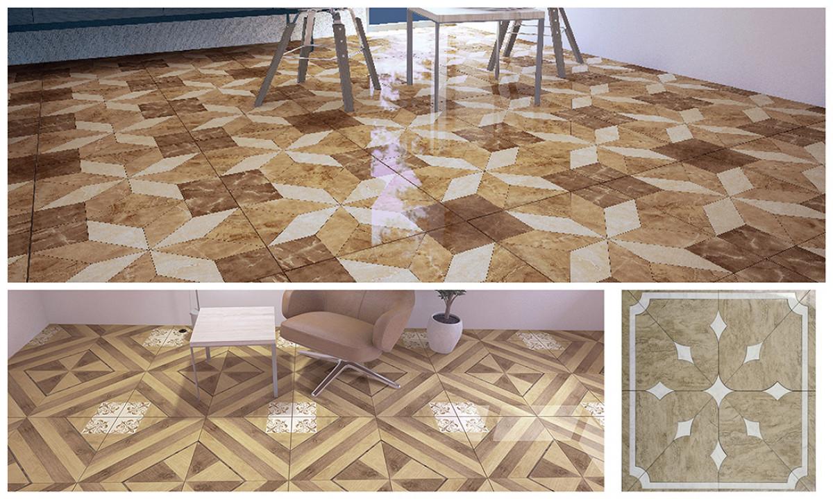 Луксът в помещението зависи от избора на подова настилка