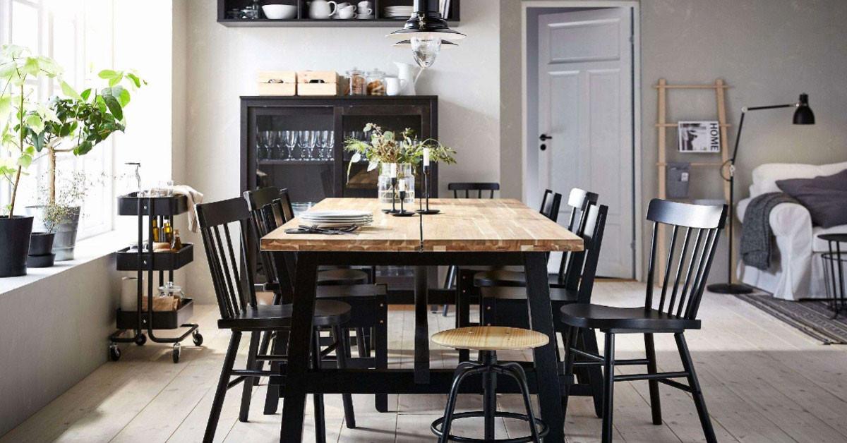 Маса за голяма кухня