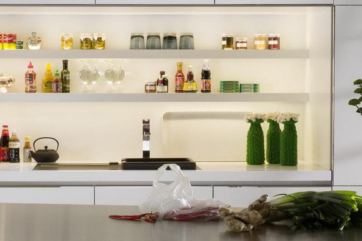 Открити рафтове вместо кухненски шкафове