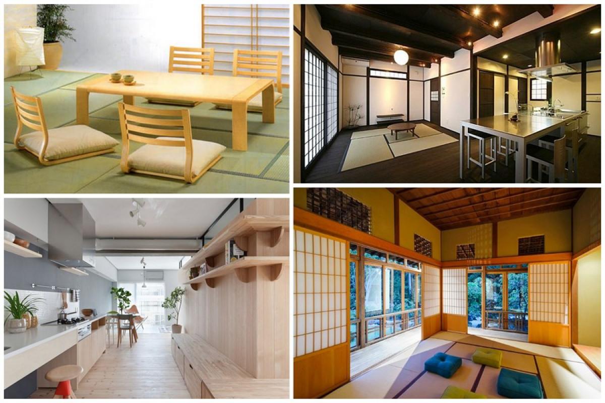 Ниски мебели в модерната японска кухня