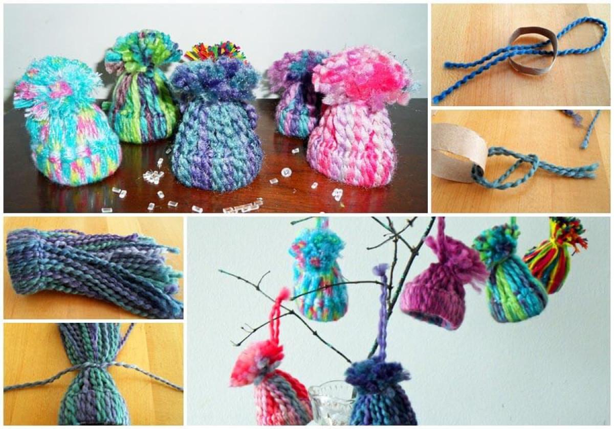 Плетени коледни шапки за топла и уютна атмосфера у дома