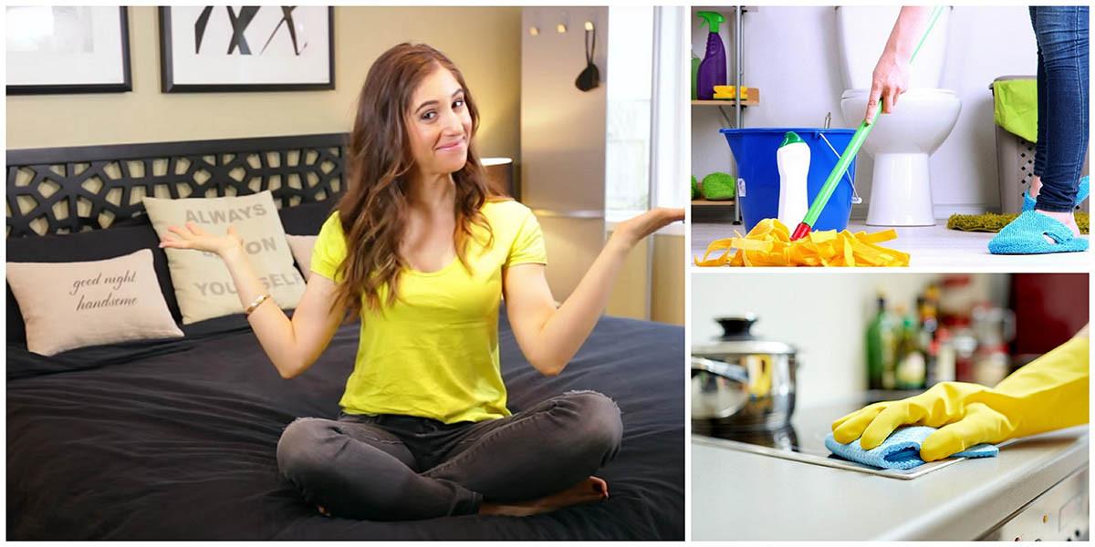 Как да изчистите целия си дом за час?