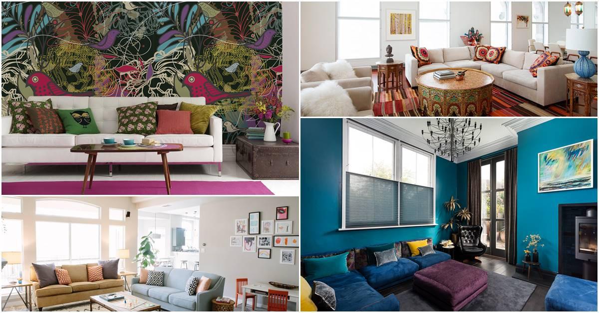 Внесете цветното очарование в дневната