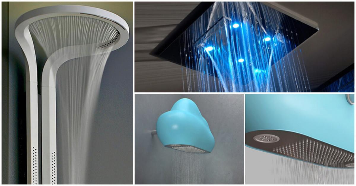9 уникални душ глави за вашата модерна баня