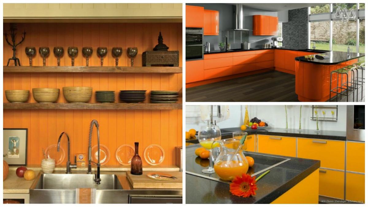 Симпатично обзавеждане за кухня с дъх на портокал