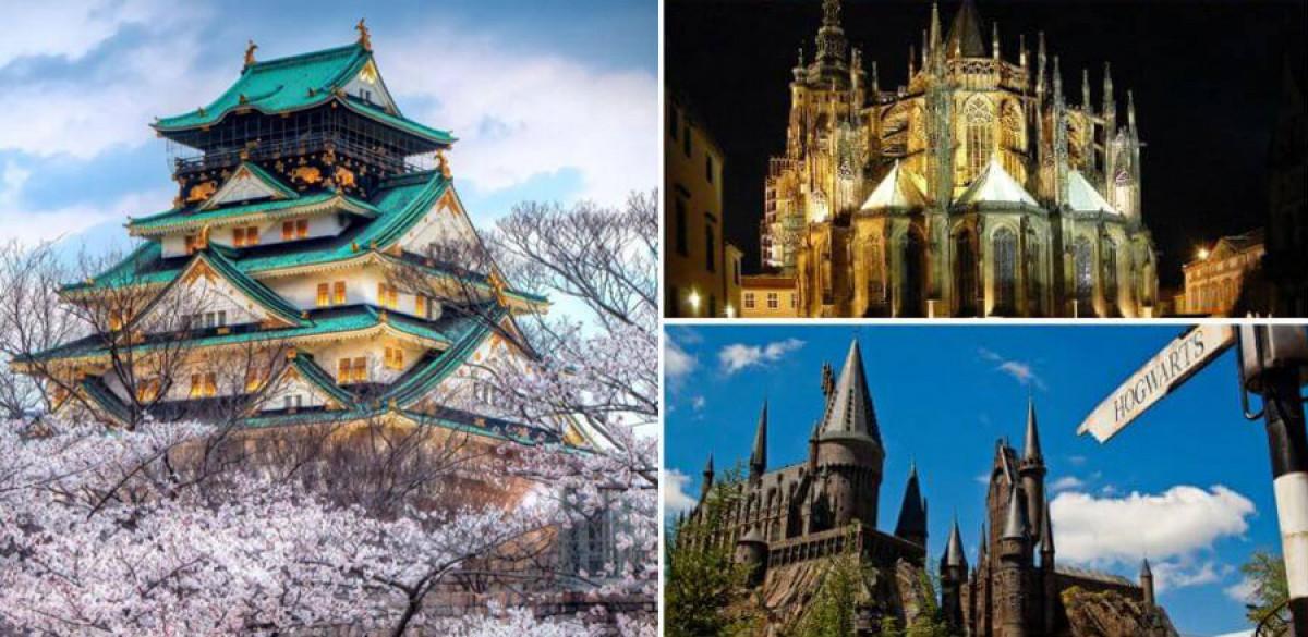 16 пленителни замъка, с които ще усетите магията на времето