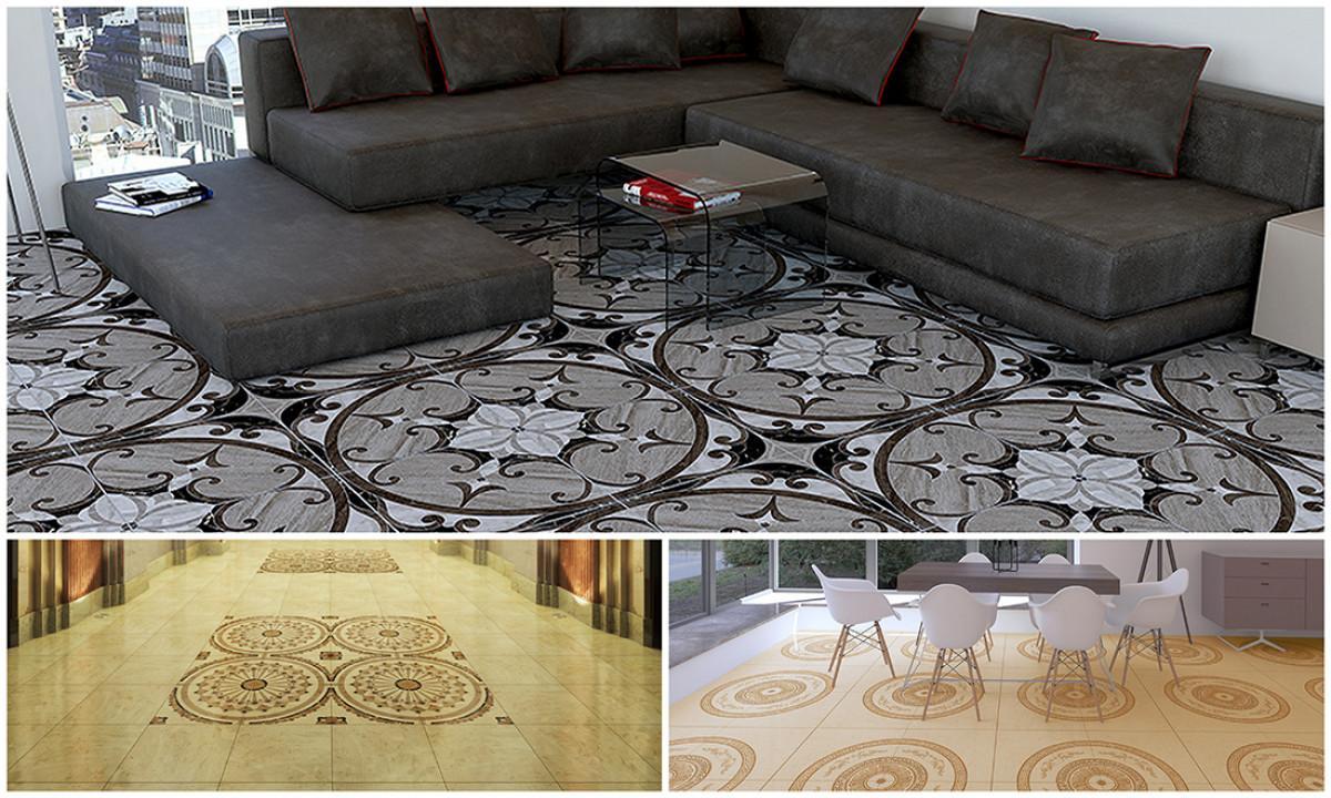 Сложно орнаментирани кръгове по пода, вече достъпни за вас!