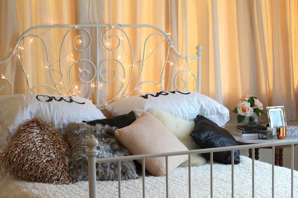 Обгърнете леглото със страхотни LED лампички