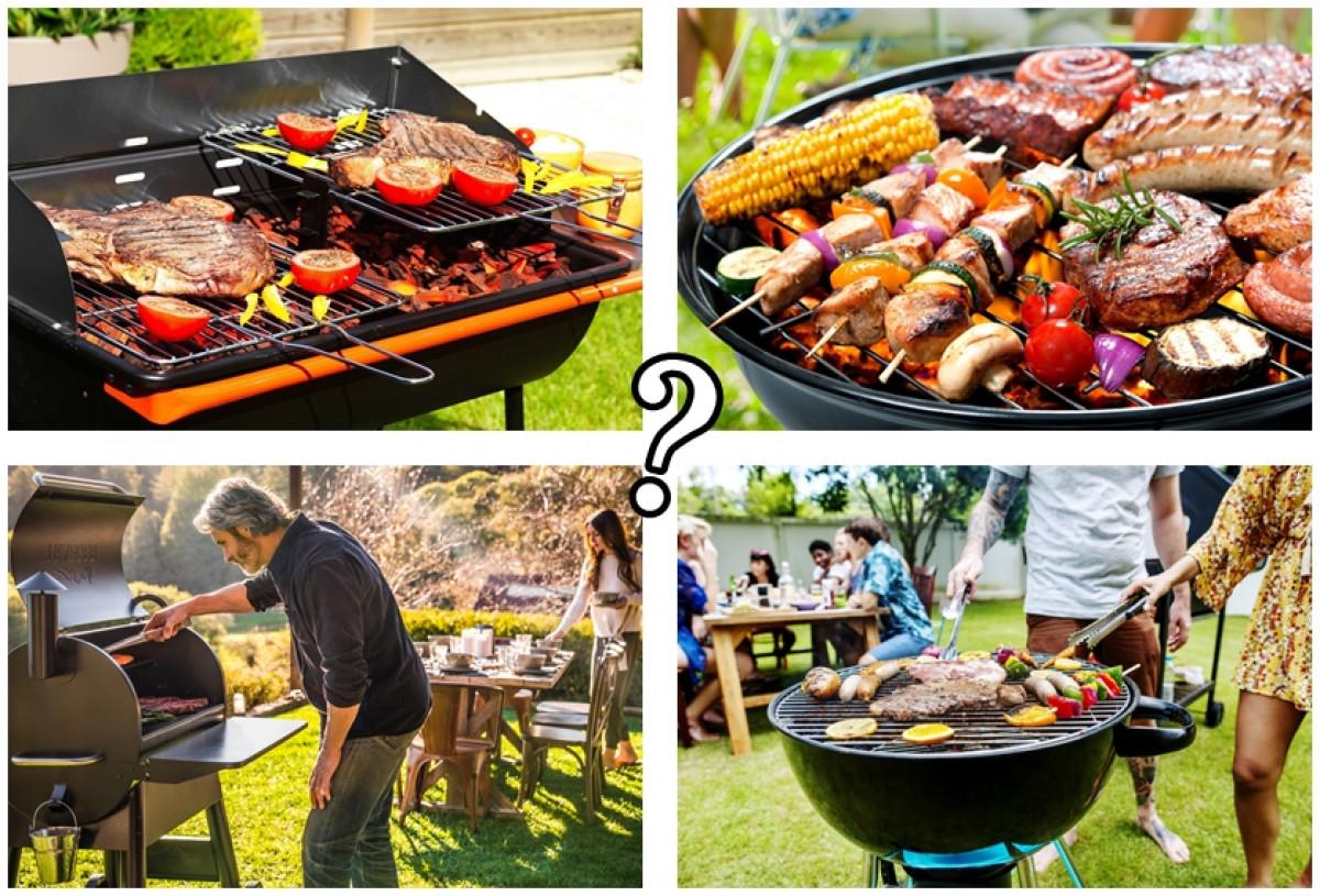 На дървени въглища или газово барбекю?