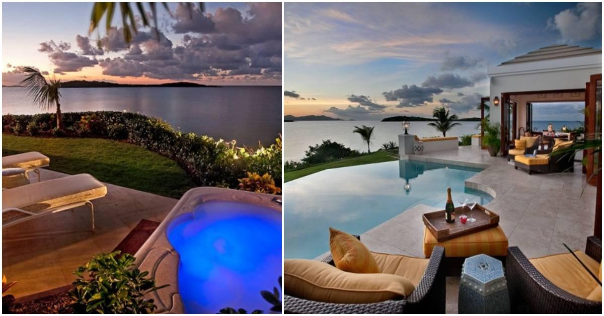 В градината романтиката е разгърната изцяло