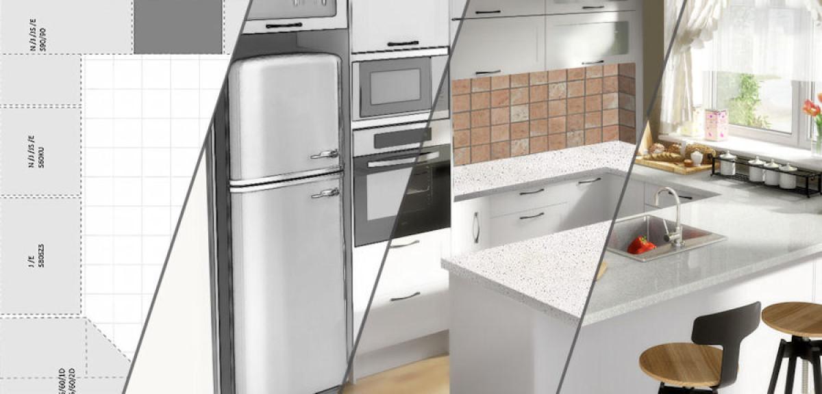 Необходимите стъпки за проектиране на кухня