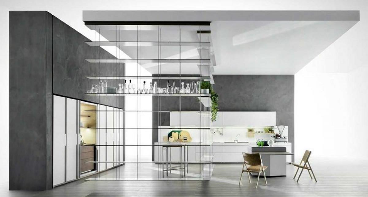 Дискретни "прозрачни" етажерки