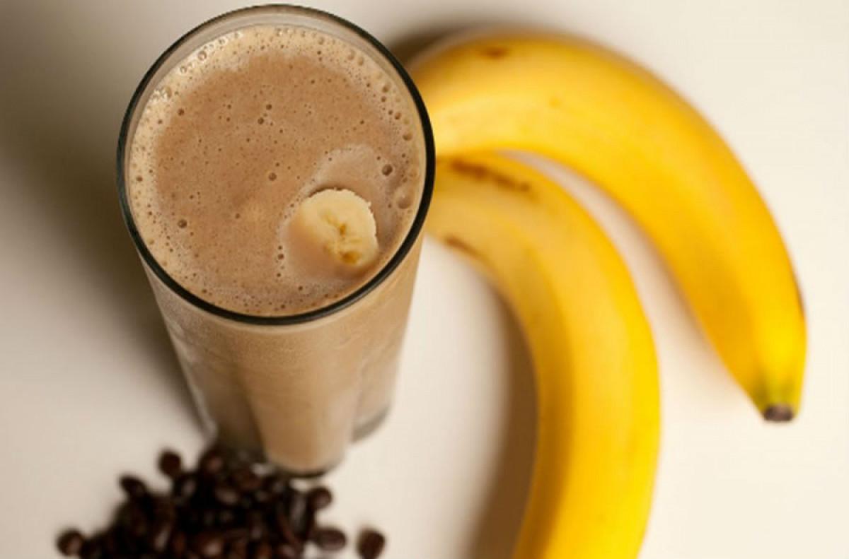 Нескафе фрапе с банани