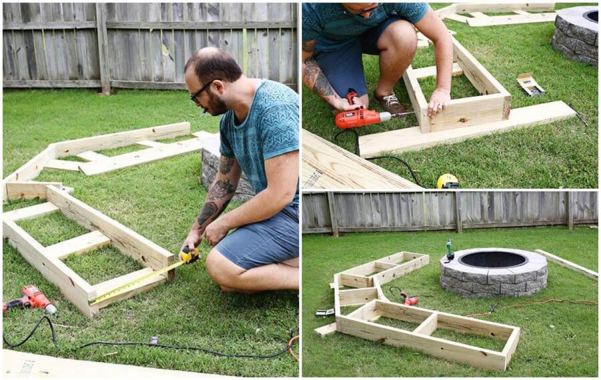 Създайте устойчива рамка за новата пейка