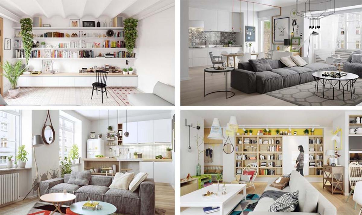 Скандинавският интериорен дизайн в жилището