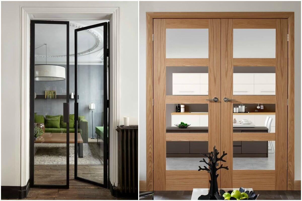 Двукрилите врати спомагат за сливане на две помещения