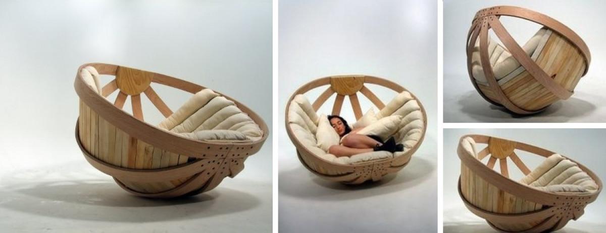 Кресло като люлка