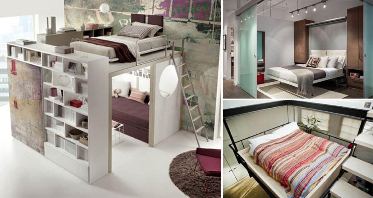 8 изобретателни легла за малки спални