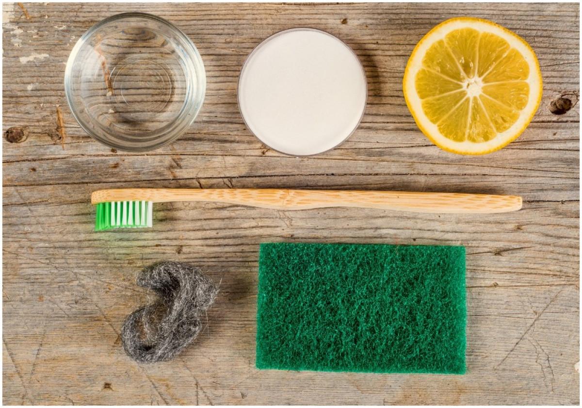 Заложете на естествени продукти за почистване