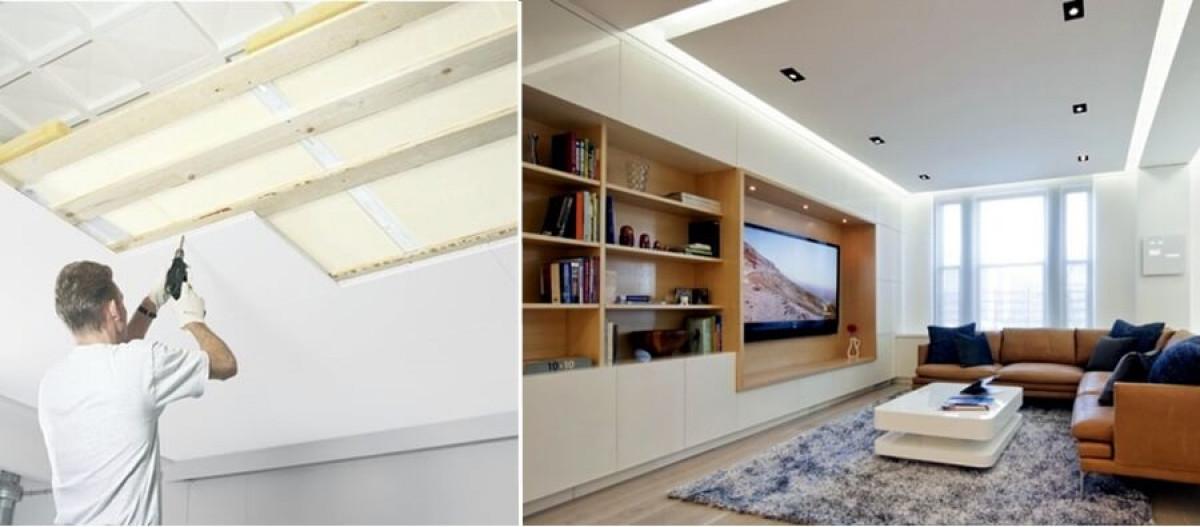 Стъпка по стъпка към перфектния таван