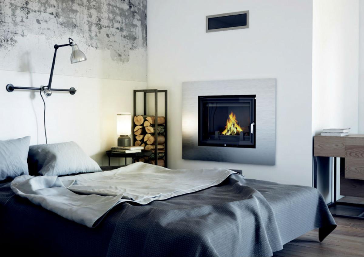 Отопление чрез камина с водна риза