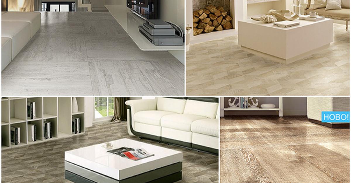 Големите плочи за подова настилка са шик!