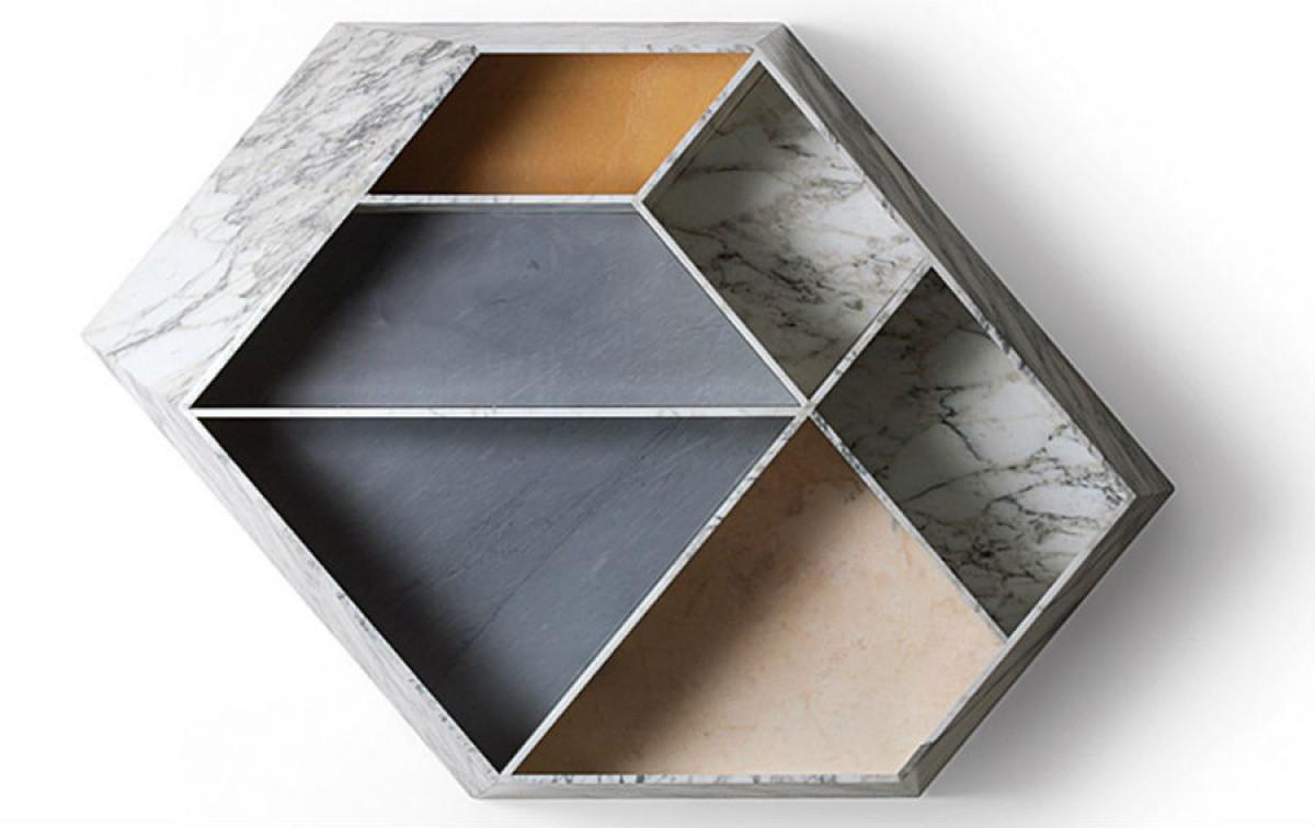 Етажерка в неправилни форми