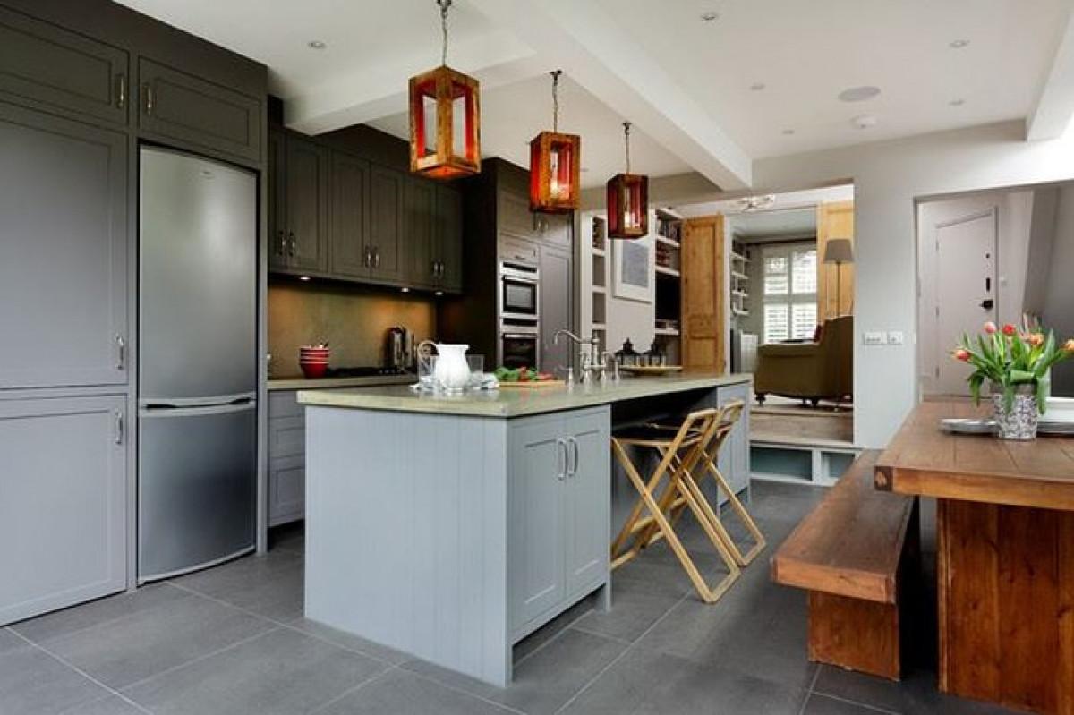 Кухненски гръб от полимерна мазилка