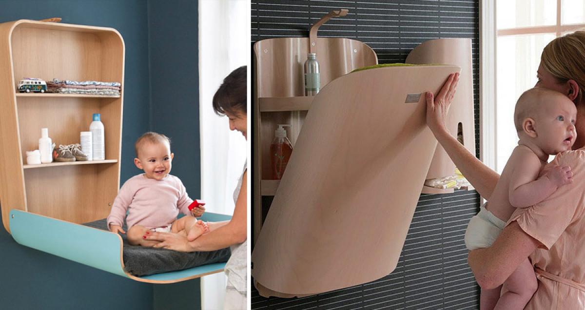 Къде да повиваме бебето