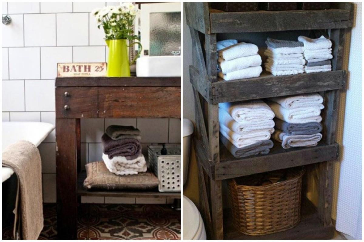 Идеално решение за съхранение на хавлии и кърпи