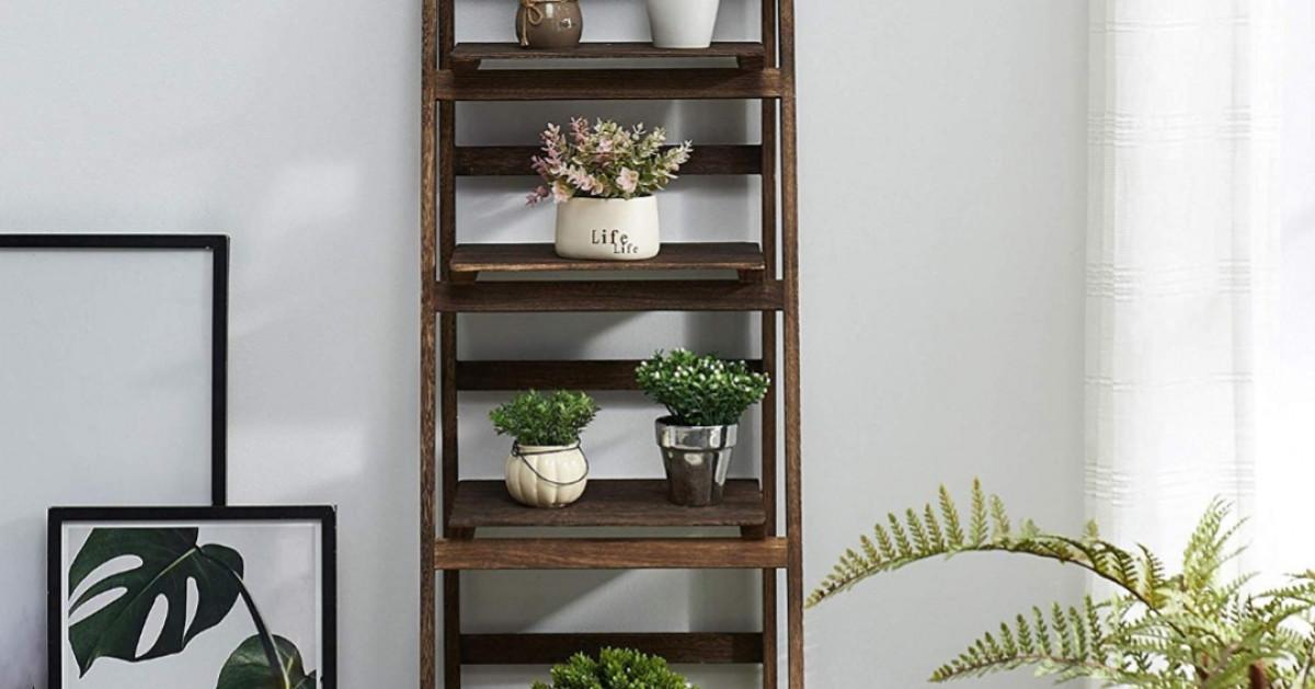 Направете си вертикална градина от сгъваема стълба