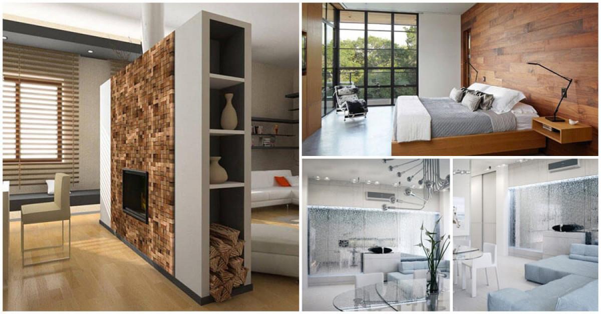 Идеи и видове преградни стени с удивителен дизайн