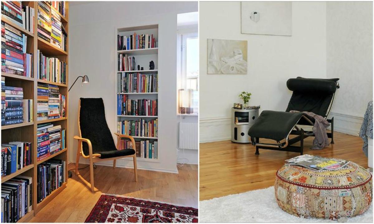 Колко голям кът за четене да направите