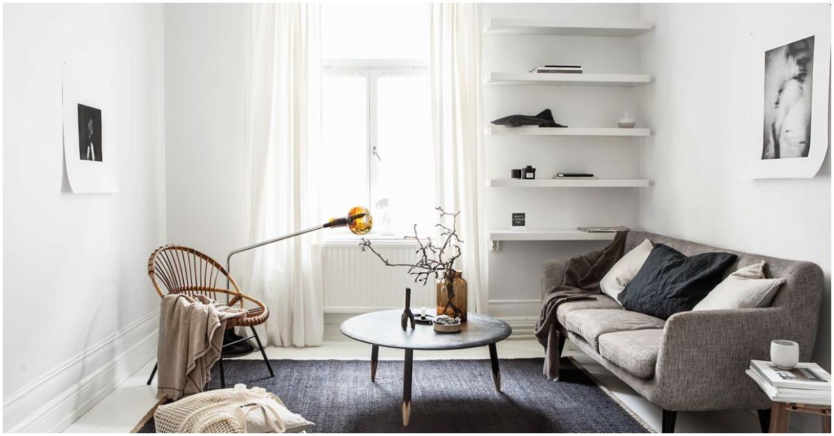 Как да декорираме малка всекидневна в 6 лесни стъпки?