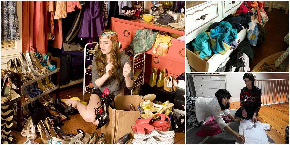 Чистите и сгънати дрехи правят чудеса