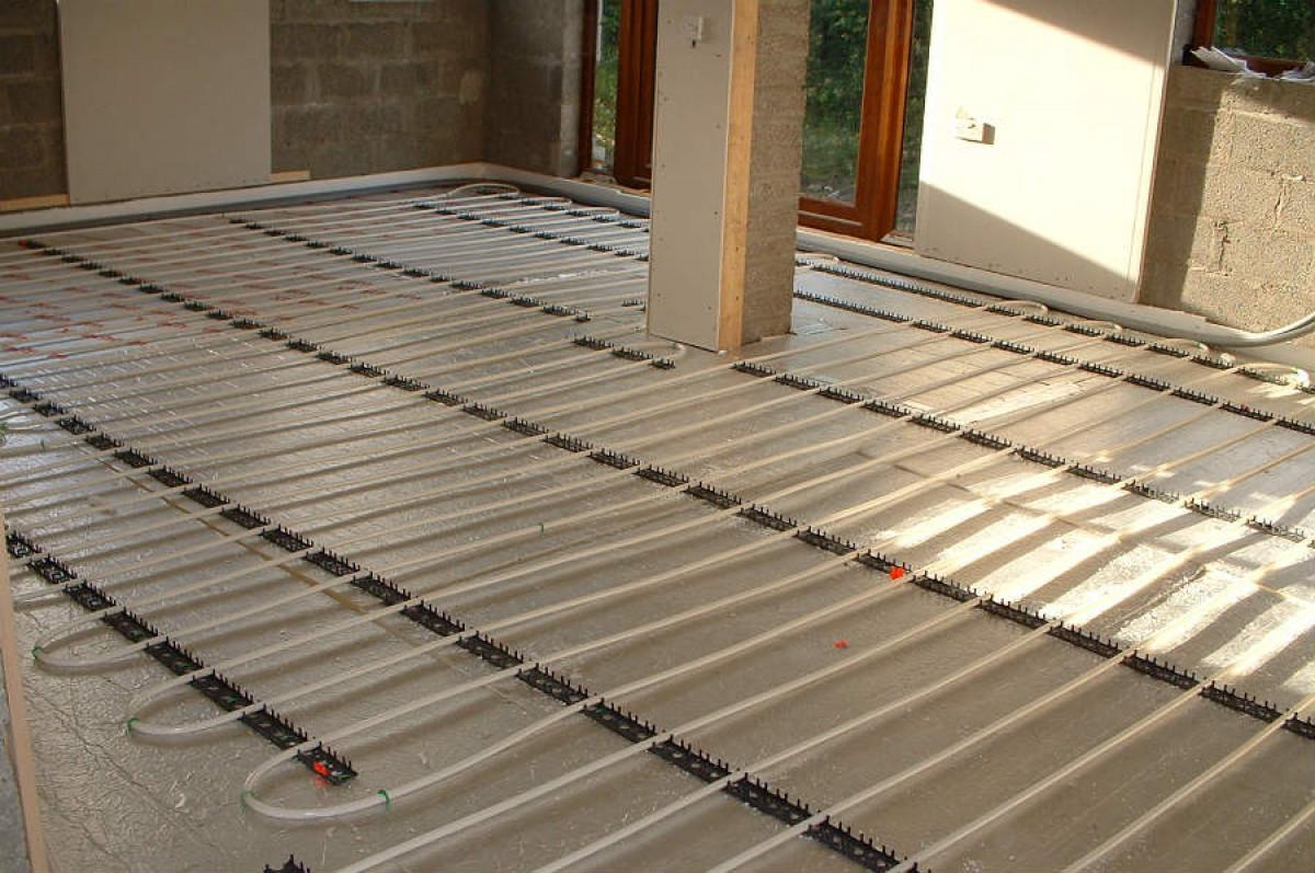 Водно подово отопление