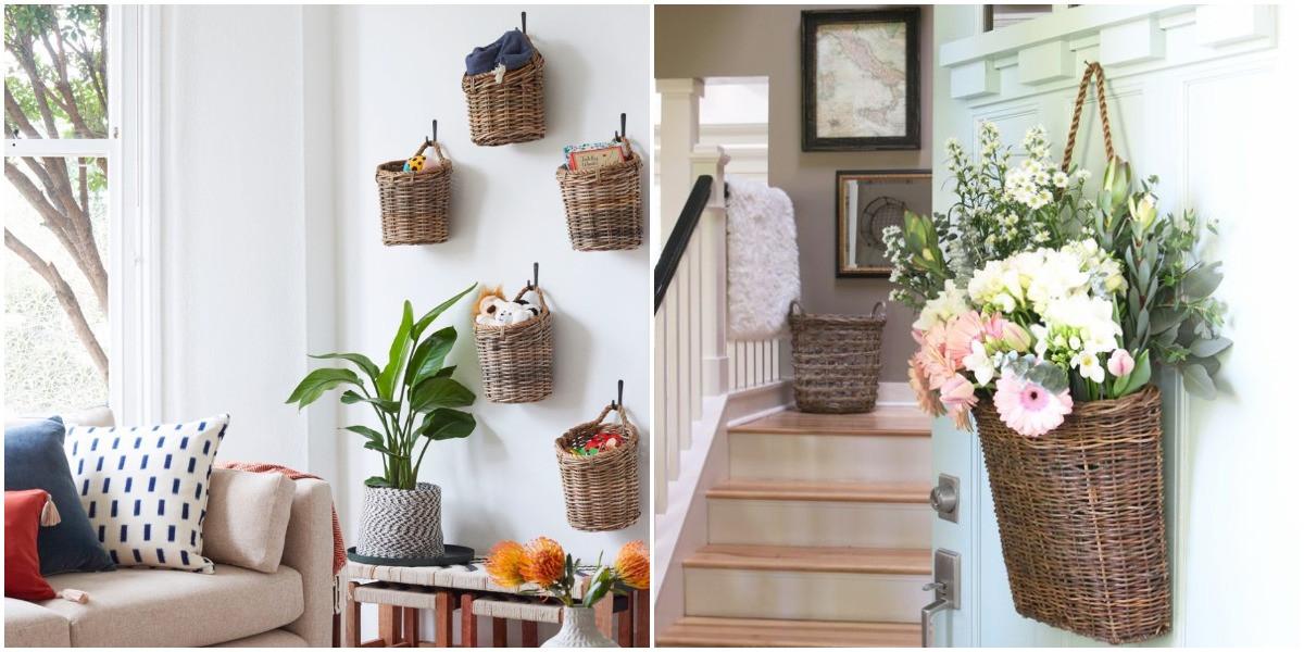 Декорация по стените - допълнително място за съхранение