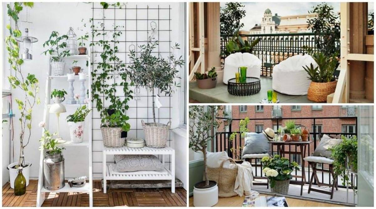 Устойчиви саксии от ратан за вашия приветлив балкон