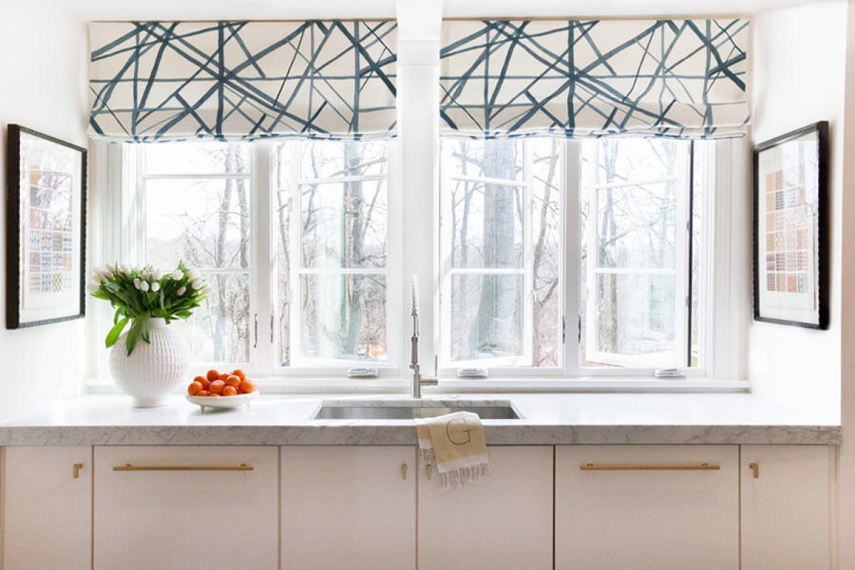 Погрижете се за прозорците в кухнята