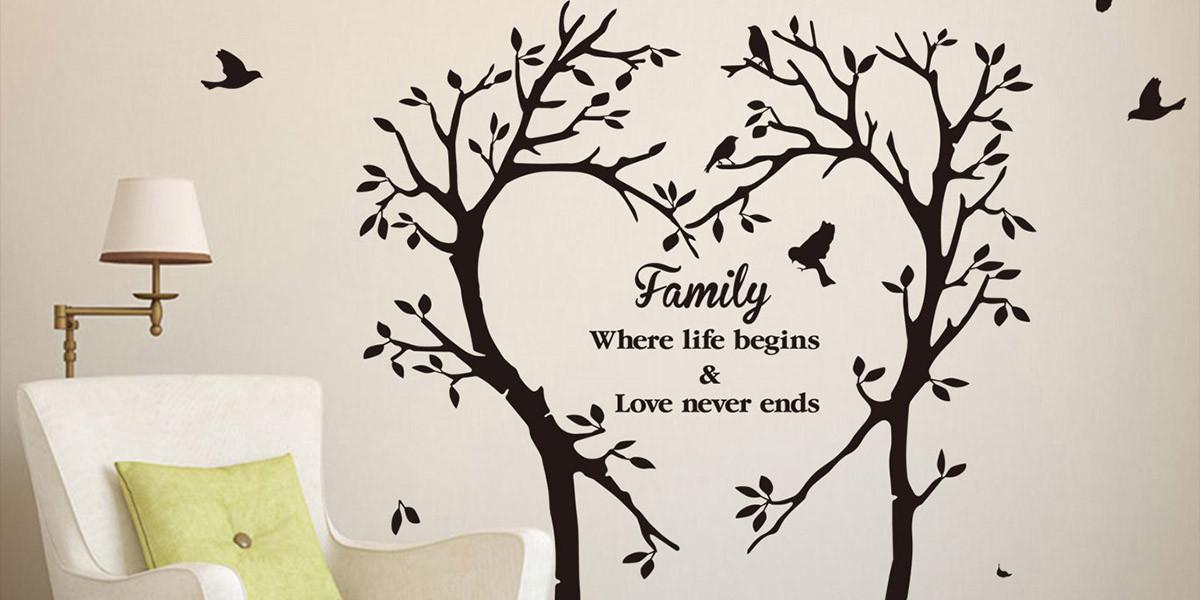 Време е да обработите своя стикер за стена