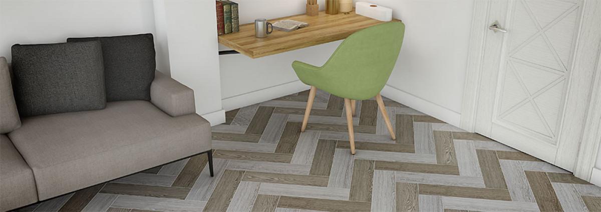 Коридорите радват с дървесна износоустойчива настилка